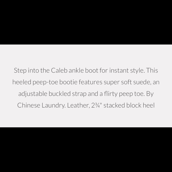 Chinese Laundry Caleb Peep Toe Bootie - Picture 4 of 8
